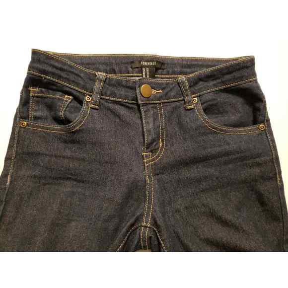 Forever 21 Ladys Juniors Blue Jeans Size 24 - Picture 3 of 4